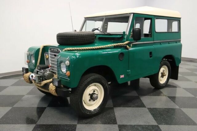 offroad 4x4 four manual classic vintage collector right-hand rhd british green i