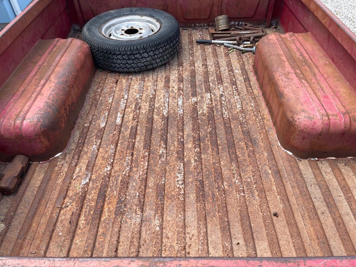1974 ford courier pickup red rwd automatic