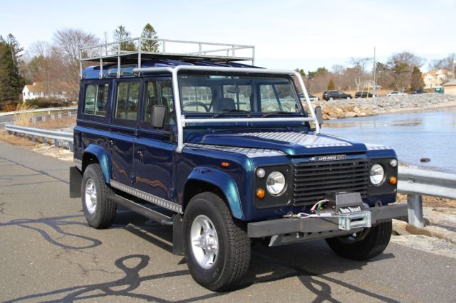 1984 land rover defender 110 "magazine cover truck, england restored, the best!"