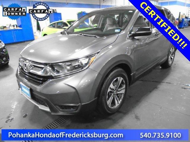 certified 2017 honda cr-v fwd lx fredericksburg, va 22406 for sale in fredericksburg, virginia