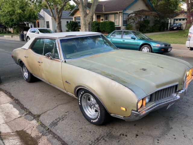 1969 oldsmobile cutlass brown rwd automatic supreme