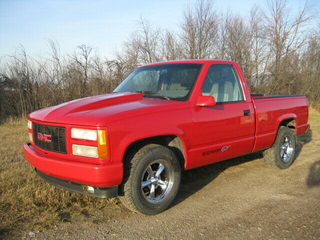1993 gmc sierra gt 1500, swb 350tbi solid rust free rare 163k miles cowl hood !