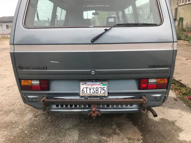 vw vanagon camper 1987