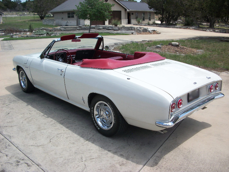 1965 chevrolet corvair corsa convertible 4-speed