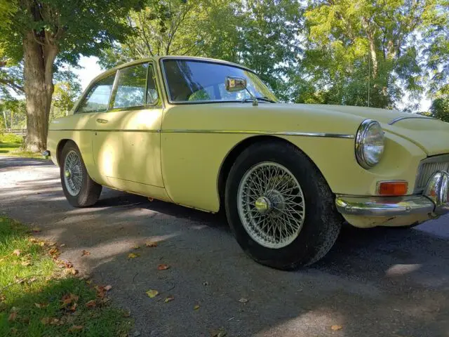 1968 mgc gt original condition barn find