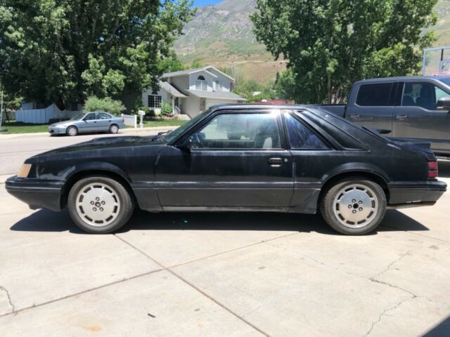 1985.5 ford mustang svo 439 made worldwide