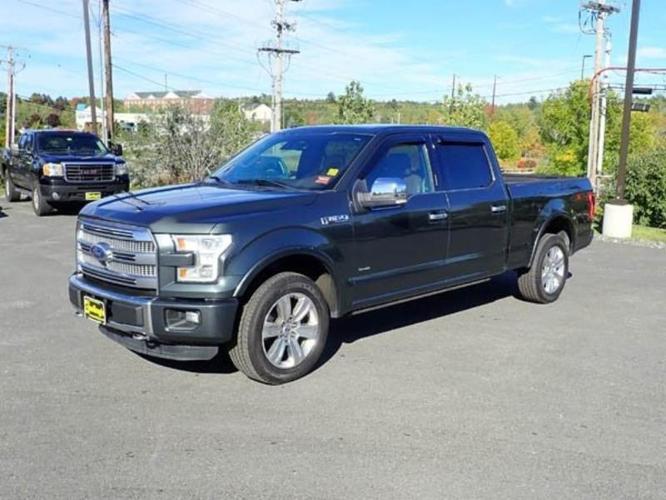 2015 ford f-150 platinum 4x4 platinum 4dr supercrew 6.5 ft. sb for sale in bangor, maine