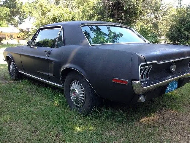 1968 ford mustang : not a shelby, fastback, gt, convertible 1965,1966,1967,1969