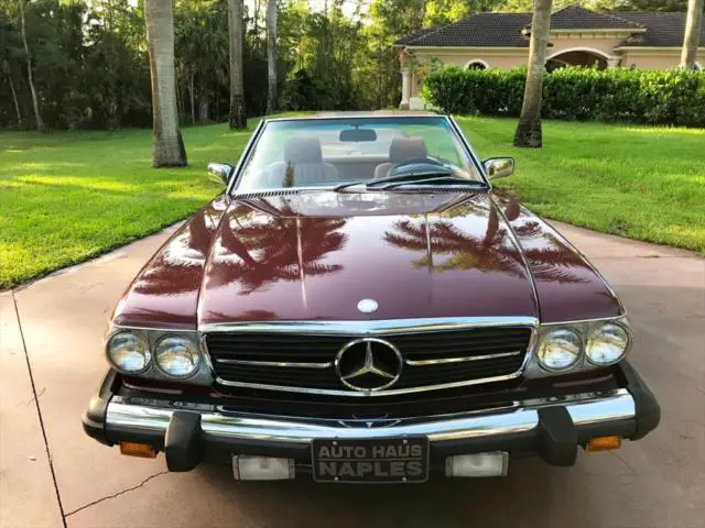 1987 mercedes-benz 560-class 560 sl only 47k miles 2-door convertible only