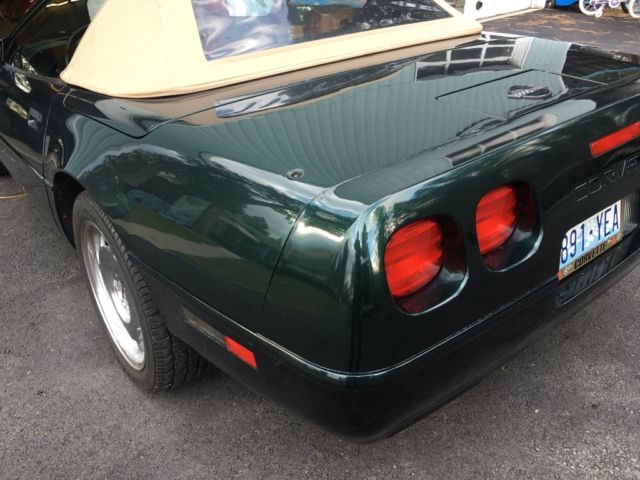 1991 corvette 28000 miles convertible