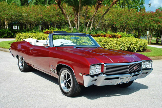 1968 buick gs 400 convertible masterfully restored! power steering power brakes