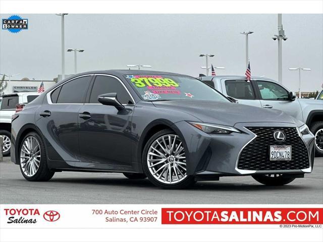 2022 lexus is 300 base