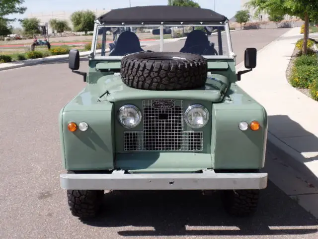 1965 land rover series iia 88 with 350 v8