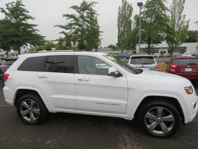 used 2015 jeep grand cherokee 4wd overland eugene, or 97401 for sale in college crest, oregon