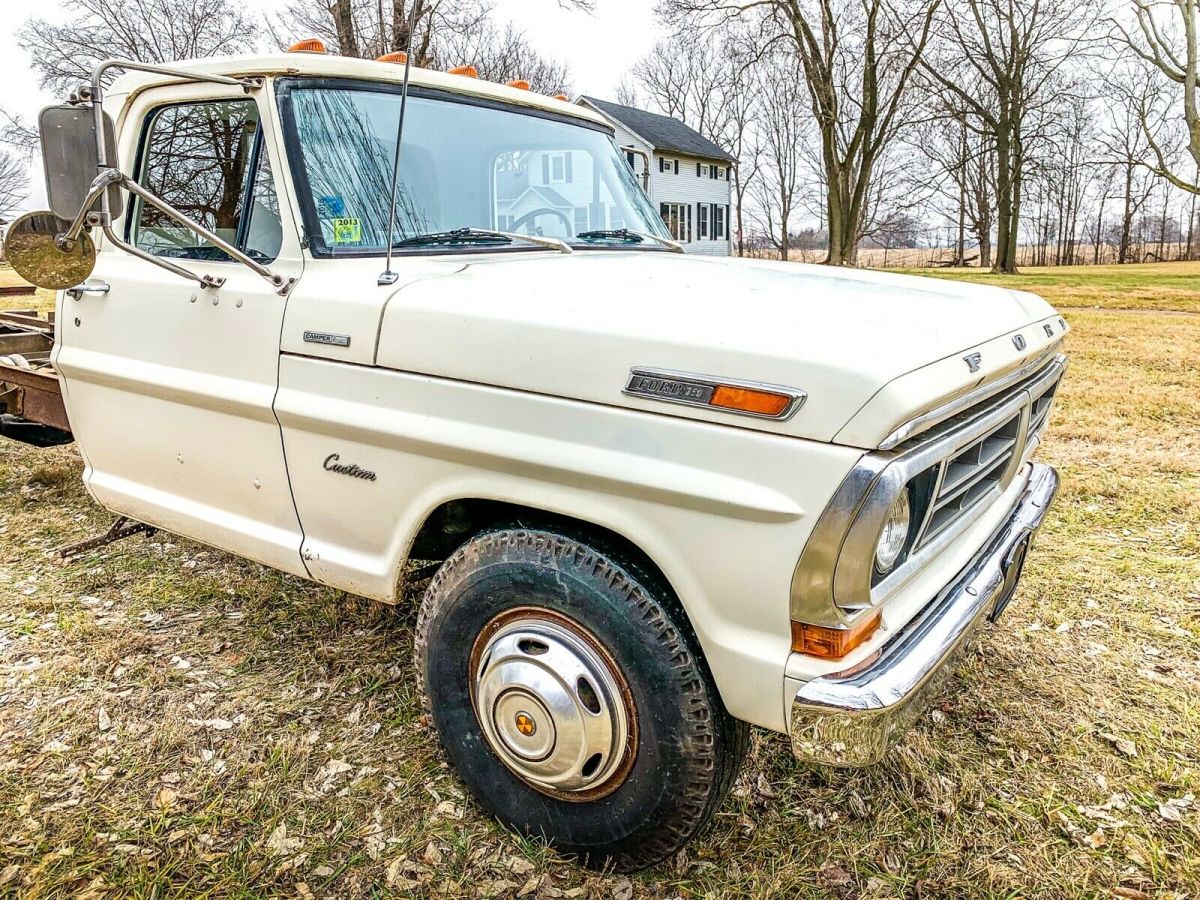 1972 ford f350 camper special cab & chassis | low mile barn find