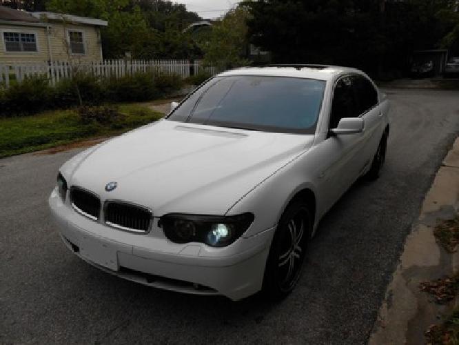 2002 bmw 7 series 8-cylinder white in tampa, fl