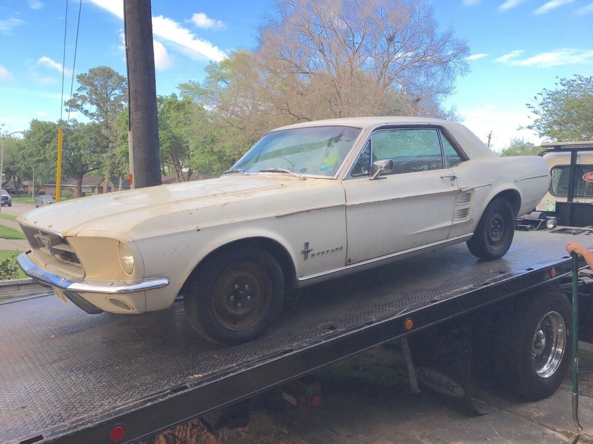 1967 mustang coupe, c-code, survivor car from original owner tx