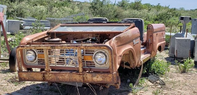 1967 ford bronco for parts