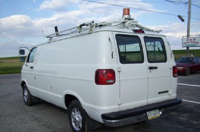 2002 dodge "2500" van - 68,913 miles in east berlin, pa