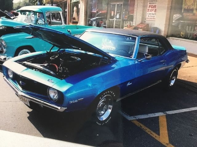1969 chevrolet camaro 2-dr ht-rotisserie restoration-texas car