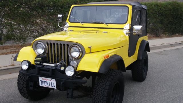 cool looking solid lifted california off-road 4wd cj! like wrangler