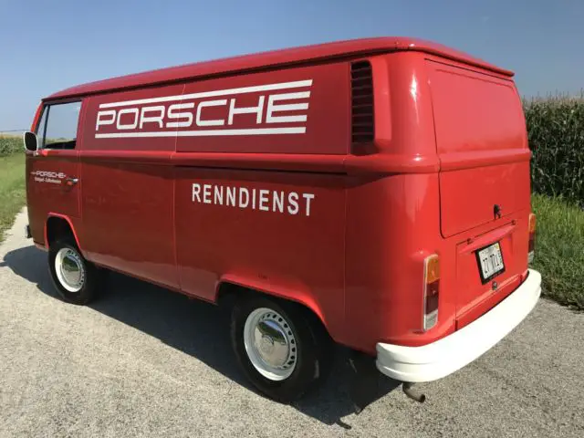 1975 vw bus t2 transporter panel van 31,000 original kilometers unrestored