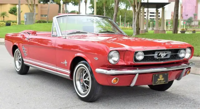 stunning 1966 ford mustang convertible c code 289 v8 automatic 98k actual miles