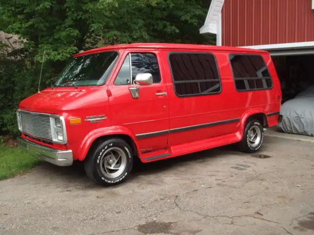 1988 custom chevy van