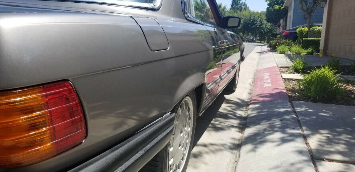 1979 mercedes-benz 450 slc grey rwd automatic