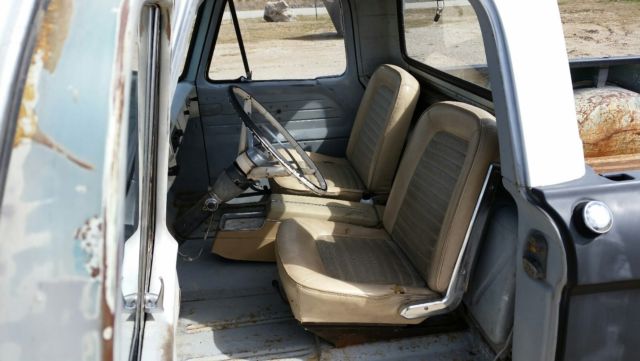 1963 f100 unibody rat rod shop truck