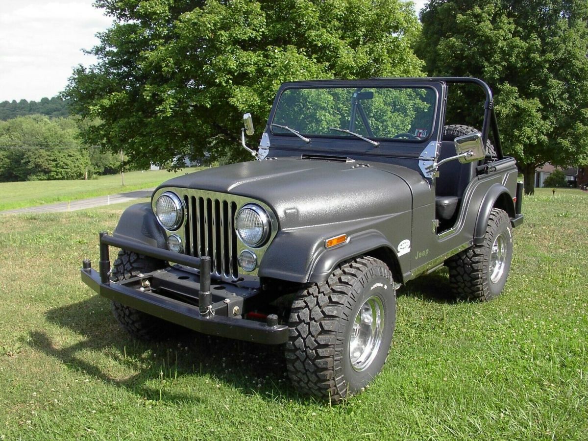1972 jeep cj5 with rare amc 401 v8 6.6l