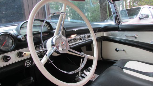 1956 thunderbird hard top convertable, original engine has 5500 miles