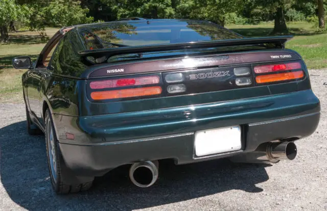 1994 nissan 300zx twin turbo coupe 3.0l, emerald black, in family since 1996