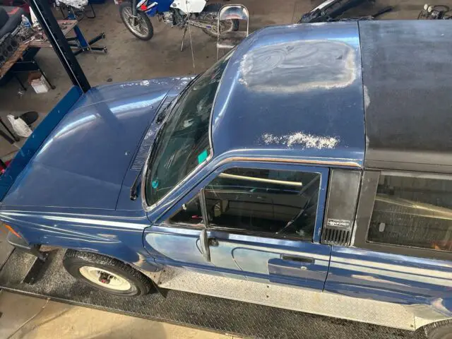 1986 toyota 4runner suv blue 4wd manual rn60