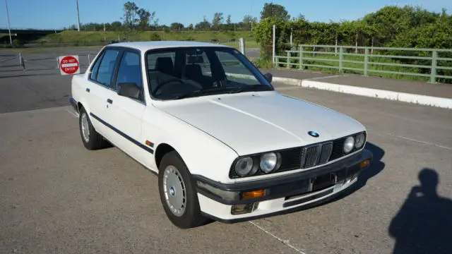 1990 bmw 320i e30 sedan right hand drive rhd 55k original miles, titled
