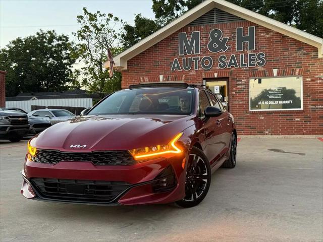 2022 kia k5 gt-line