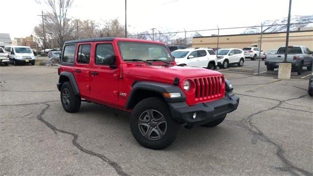 used 2018 jeep wrangler 4wd unlimited sport ogden, ut 84401 for sale in roy, utah