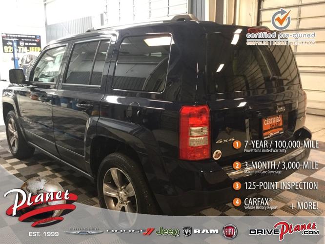 certified 2016 jeep patriot 4wd latitude flagstaff, az 86004 for sale in flagstaff, arizona