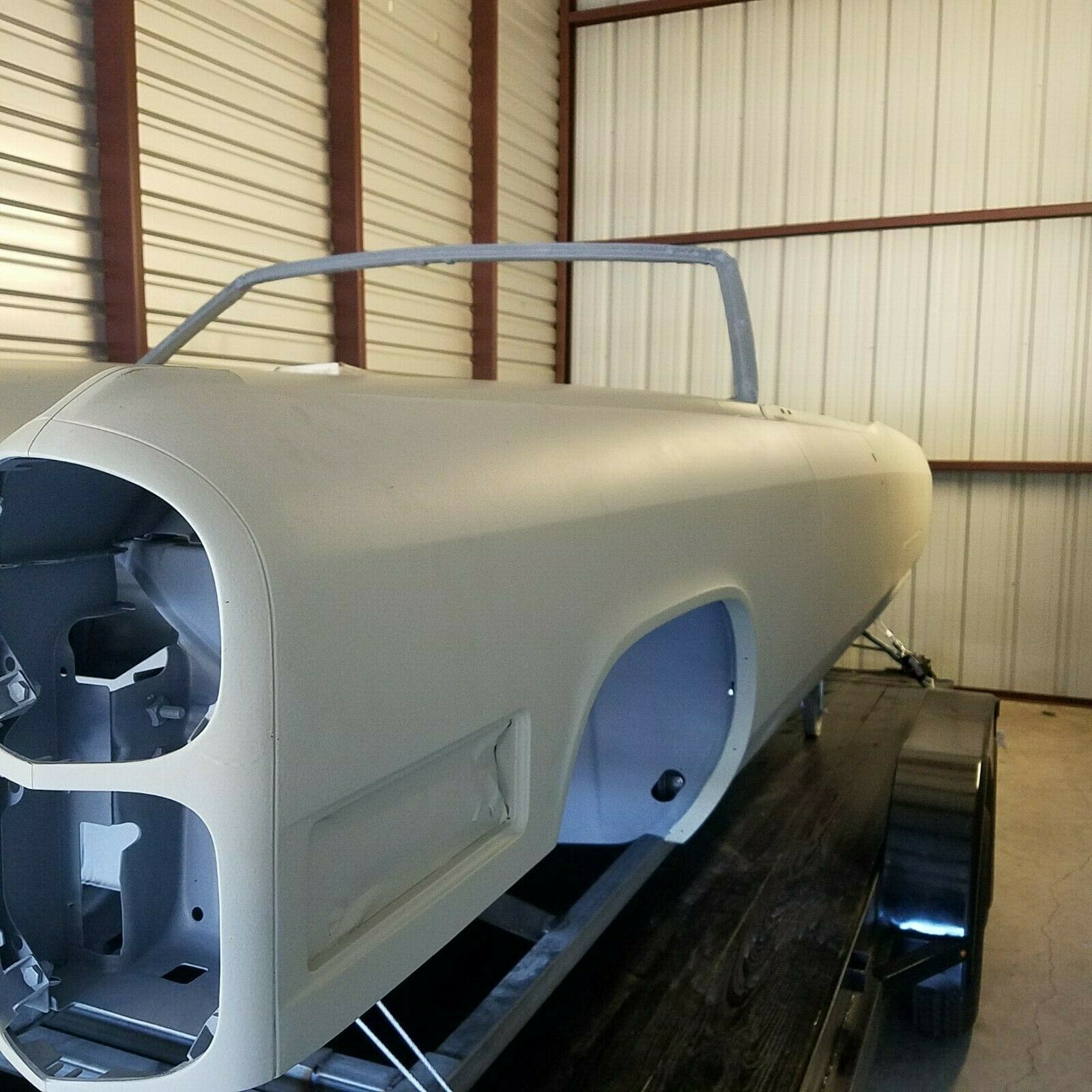 1966 cadillac coupe de ville convertible body ready for paint