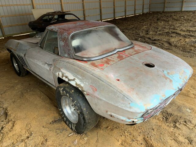 1965 corvette roadster c2 roller x race car 12 bolt nr