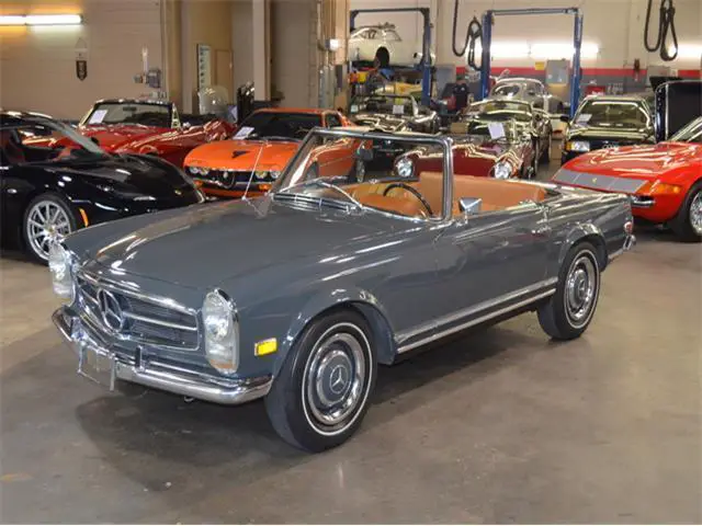 250 sl - rare california coupe with hartop - 49,000 miles from new