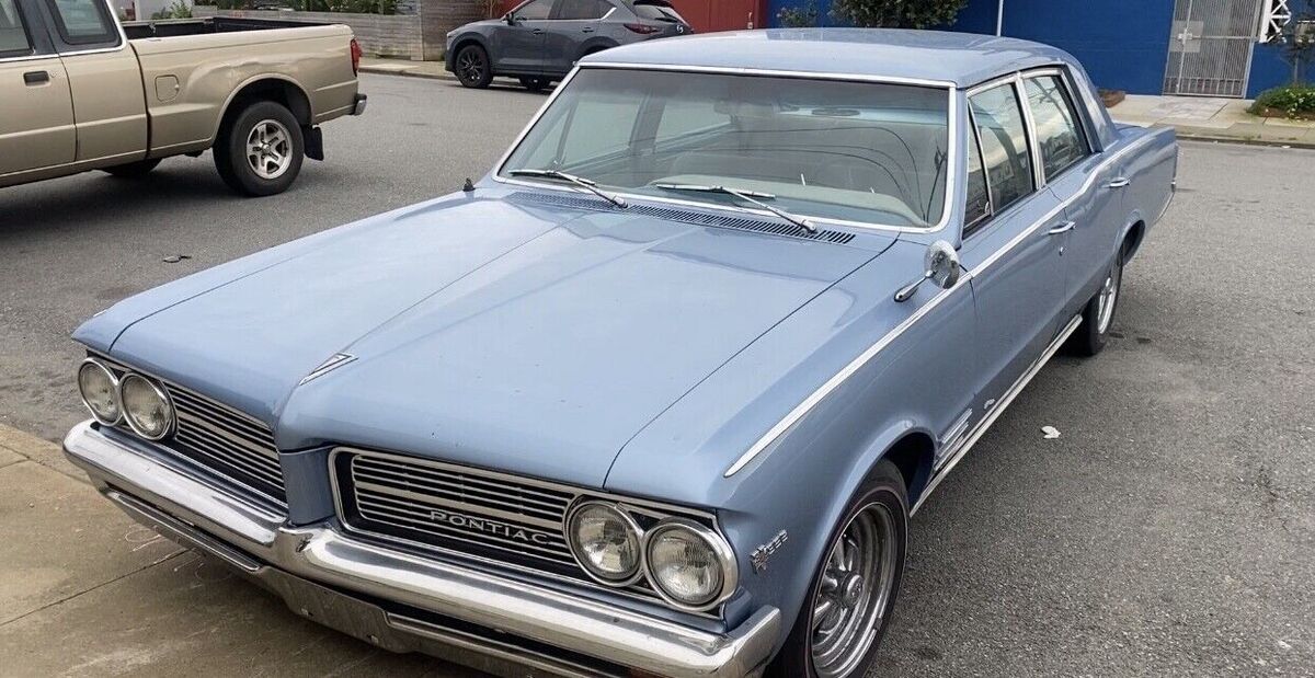 1964 pontiac tempest blue custom