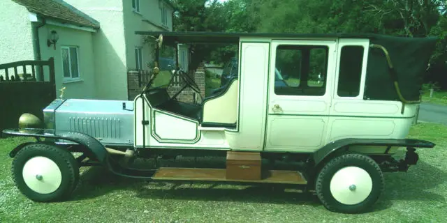 1927 landaulette wedding car in uk. modern pinto drivetrain