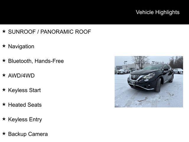 2021 nissan murano sl