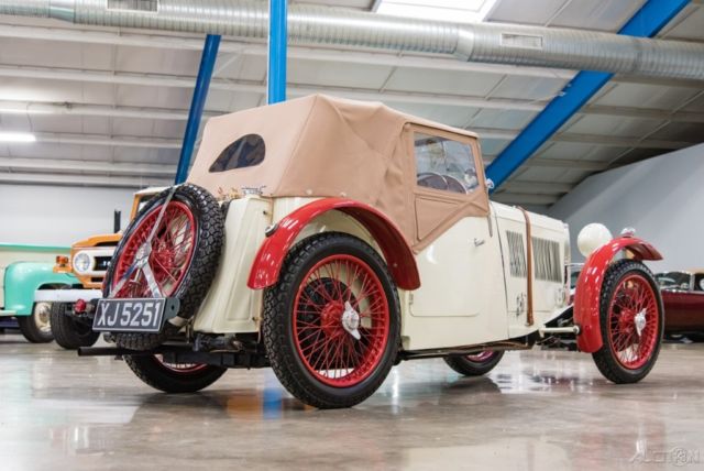 1933 mg j2 roadster concourse museum show quality convertible right hand drive