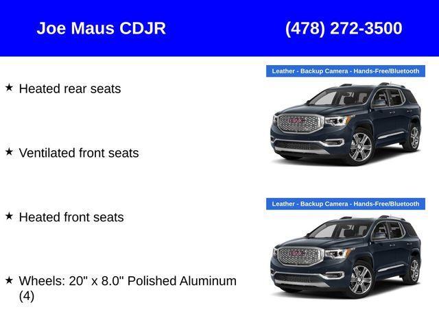 2019 gmc acadia denali