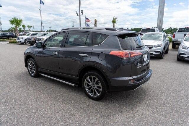 used 2018 toyota rav4 limited conway, sc 29526 for sale in conway, south carolina
