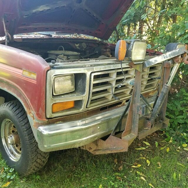 100% all original very low mileage 1984 ford f-150 4x4 4.9l v6