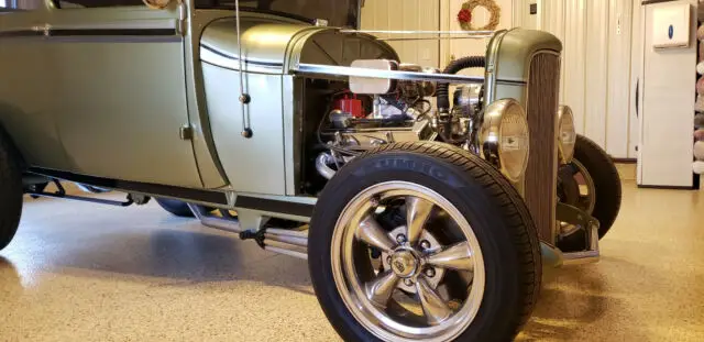 1929 ford street rod chopped all steel model a hot rod great christmas gift!