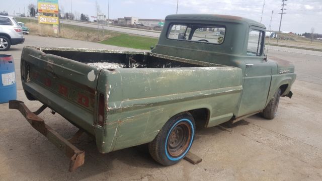 1960 ford f-1 half ton short box pickup